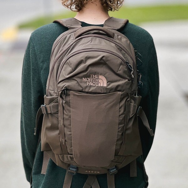The North Face Recon Smokey Brown & Latte Backpack